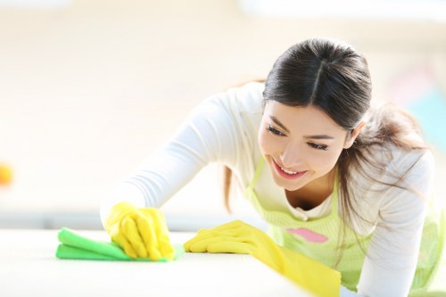 Waste handling and governing law terms for UK cleaning services